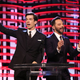 Mulaney and Kroll at the Film Independent Spirit Awards Saturday (Photo: Photo by Randall Michelson/Getty Images for Film Independent)